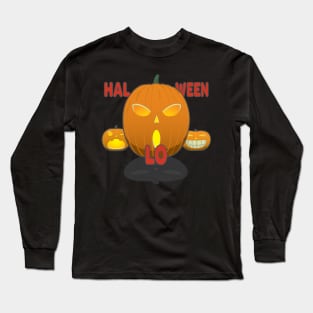 Halloween Pumpkins Long Sleeve T-Shirt